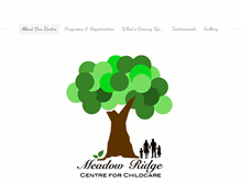Tablet Screenshot of mrccdaycare.com